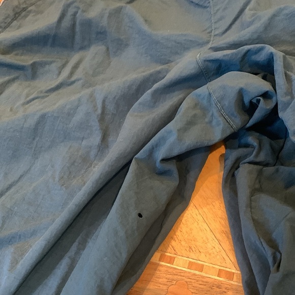 Abercrombie Thrashed Men’s Medium Wind Track Pants Joggers Lined Dark Green - Picture 8 of 8